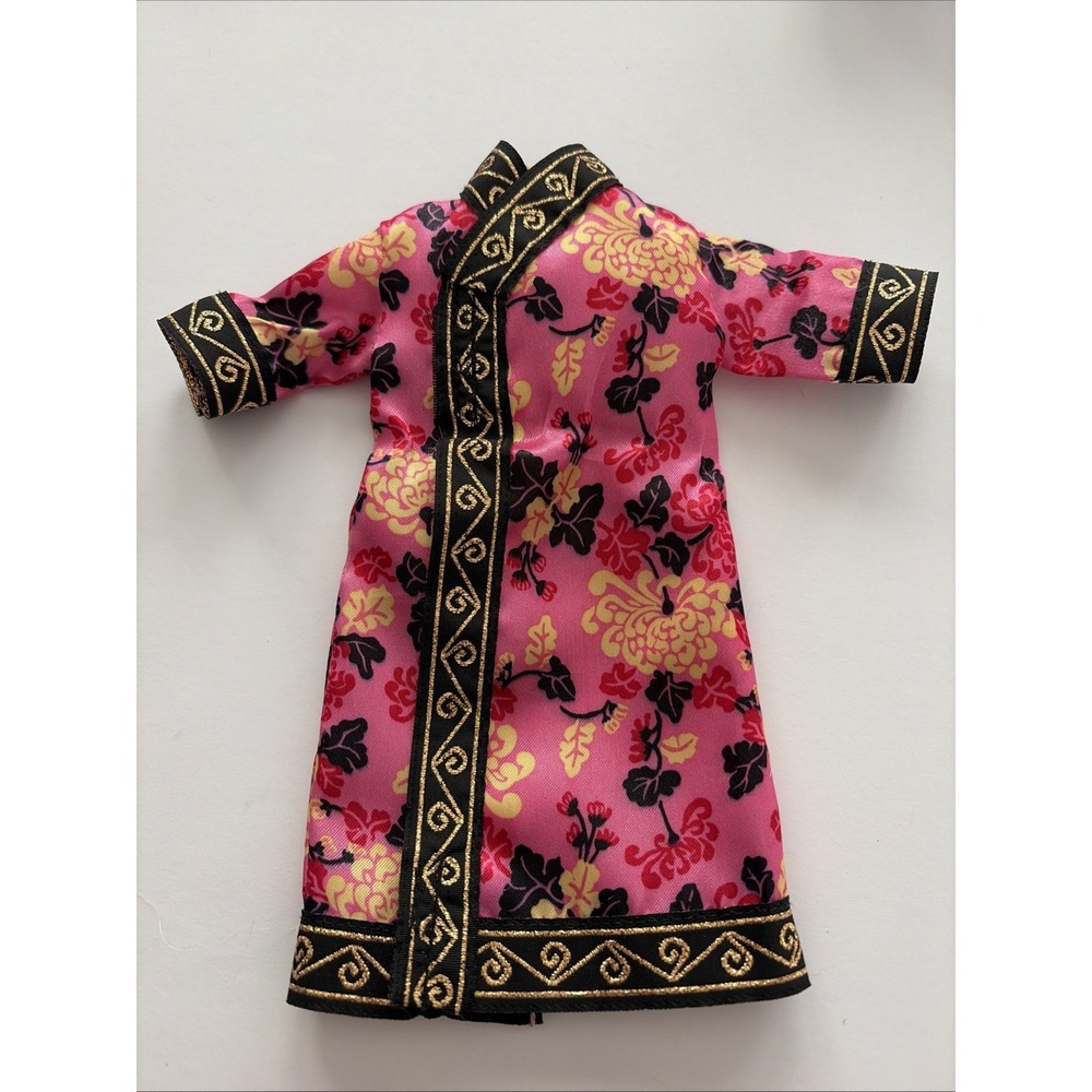 VTG 1993  Barbie Dolls of the World Chinese China -‎ ROBE ONLY